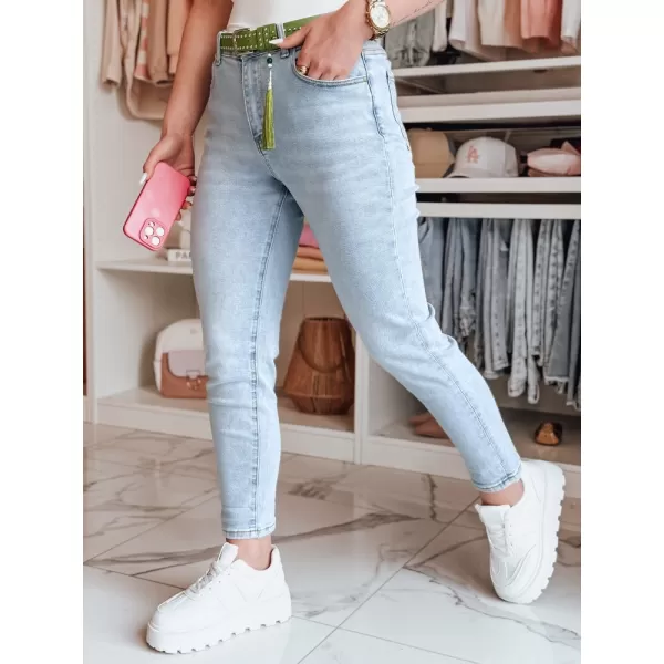  Dámské džíny DSTREET FITARINKA UY2422 MODRÁ 