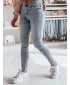 Dámské džíny DSTREET ZIPSKINS UY2385 SVĚTLE MODRÁ