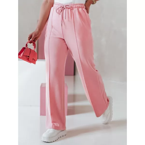  Dámské tepláky DSTREET DRESSANIK UY2699 RŮŽOVÁ 