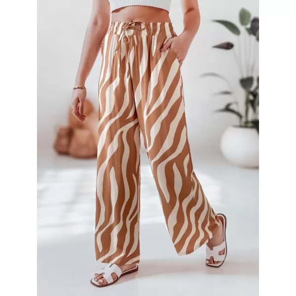  Dámské kalhoty DSTREET ZEBRAVIBE UY2655 VÍCEBAREVNÁ 