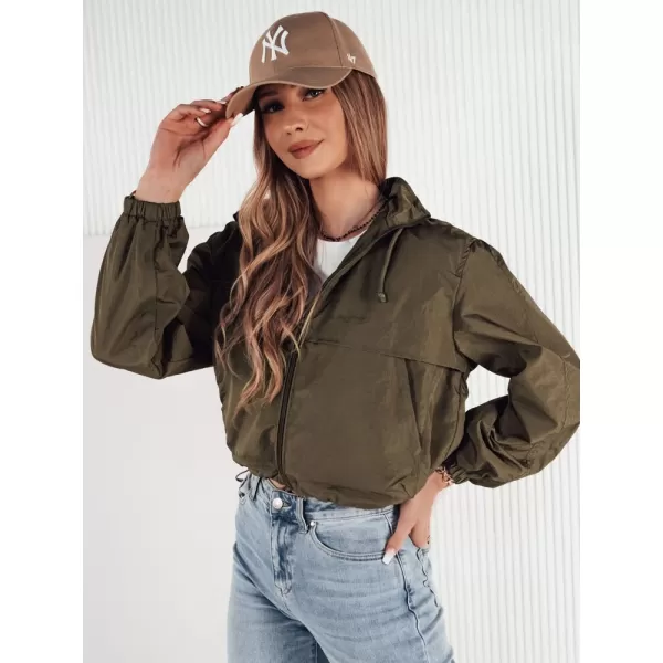  Dámská bunda DSTREET GRAUS TY4223 ZELENÁ 