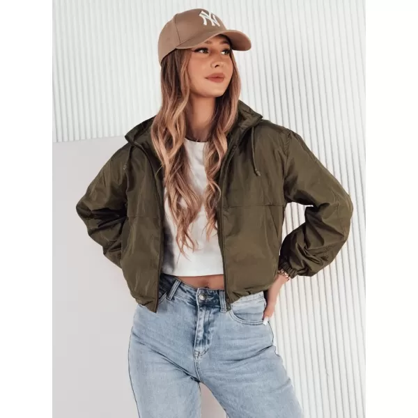  Dámská bunda DSTREET GRAUS TY4223 ZELENÁ 