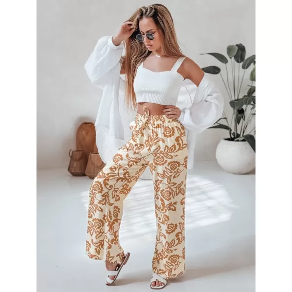  Dámské kalhoty DSTREET LOVEGARDEN UY2657 KARAMELOVÁ 