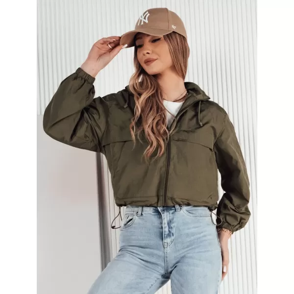  Dámská bunda DSTREET GRAUS TY4223 ZELENÁ 