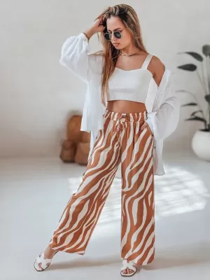 Dámské kalhoty DSTREET ZEBRAVIBE UY2655 VÍCEBAREVNÁ