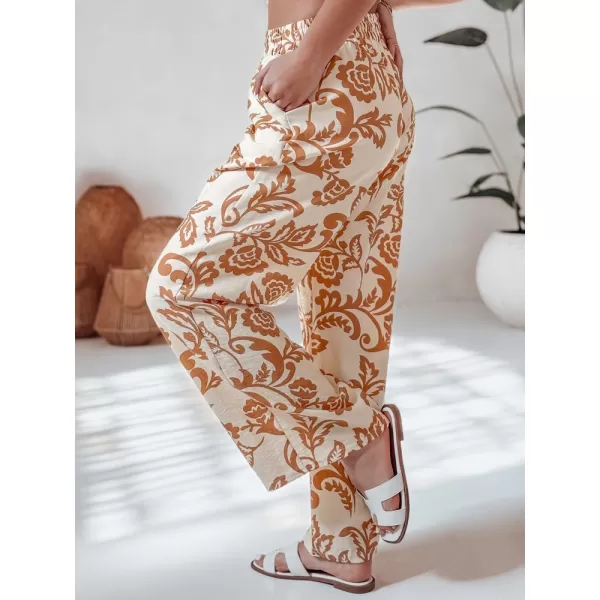  Dámské kalhoty DSTREET LOVEGARDEN UY2657 KARAMELOVÁ 