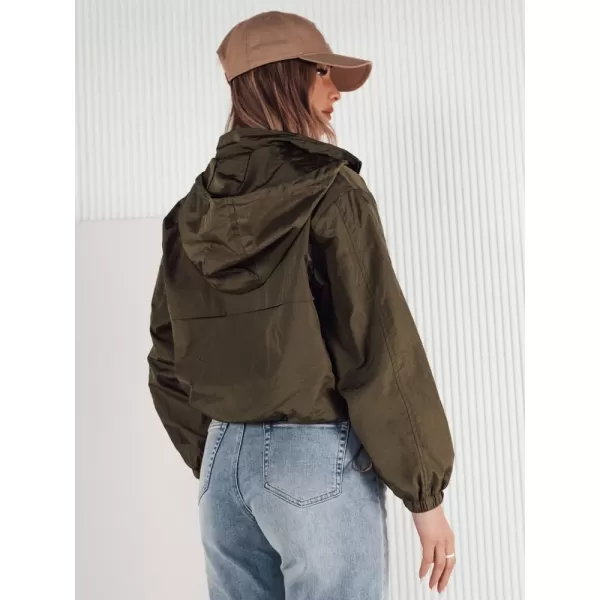  Dámská bunda DSTREET GRAUS TY4223 ZELENÁ 