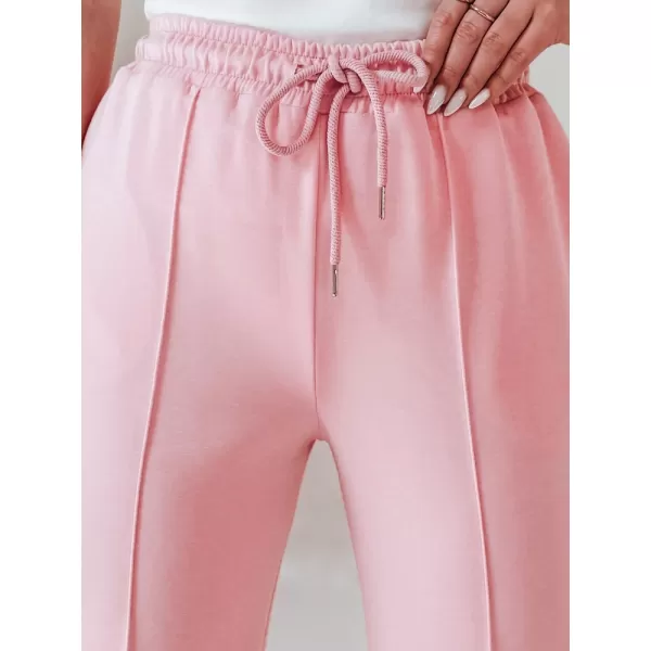  Dámské tepláky DSTREET DRESSANIK UY2699 RŮŽOVÁ 