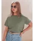 Dámské triko DSTREET FLORTA RY2556 ZELENÁ