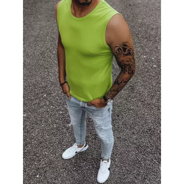  Pánské triko DSTREET RX4917 SVĚTLE ZELENÁ 