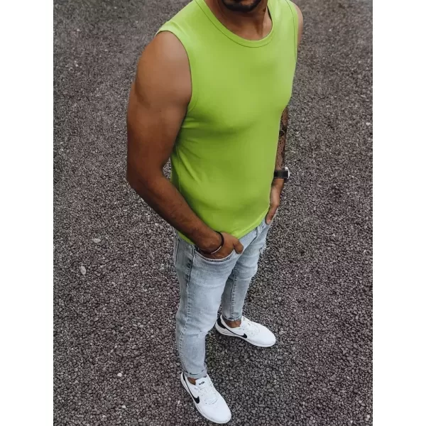  Pánské triko DSTREET RX4917 SVĚTLE ZELENÁ 