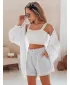 Dámské kraťasy DSTREET OWN STYLE SY0454 SVĚTLE ŠEDÁ