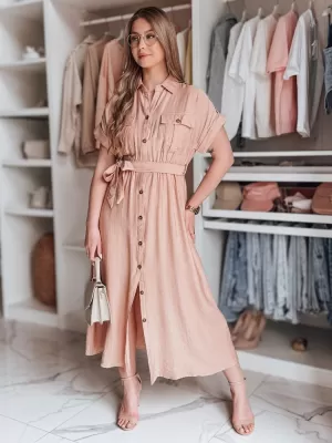 Dámské šaty DSTREET SUNNI LOVE EY2609 RŮŽOVÁ
