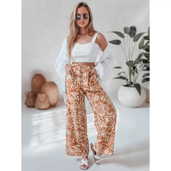  Dámské kalhoty DSTREET TROPICAL SUN UY2633 MIX BAREV 