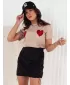 Dámské triko DSTREET PALIS RY2431 BÉŽOVÁ