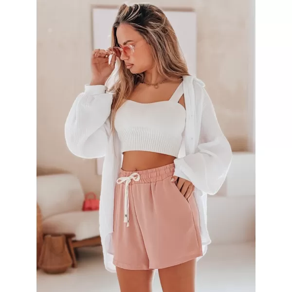  Dámské kraťasy DSTREET HOT VIBE SY0443 RŮŽOVÁ 