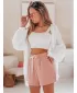 Dámské kraťasy DSTREET HOT VIBE SY0443 RŮŽOVÁ