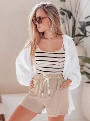 Dámské kraťasy DSTREET NOT TOMORROW SY0447 KHAKI