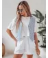 Dámské kraťasy DSTREET OWN STYLE SY0456 BÍLÁ
