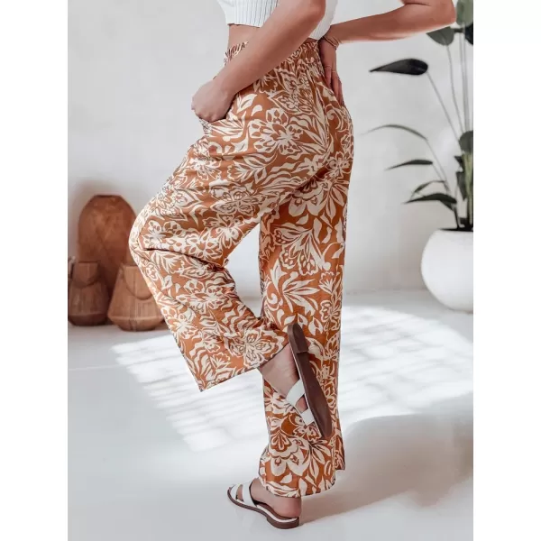  Dámské kalhoty DSTREET TROPICAL SUN UY2633 MIX BAREV 