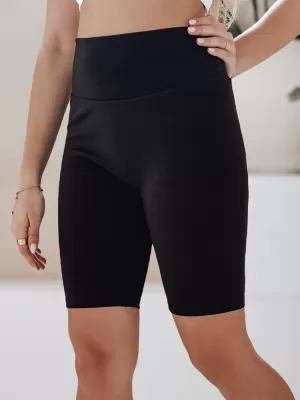 Dámské kraťasy DSTREET SOFT AND FIT SY0420 ČERNÁ