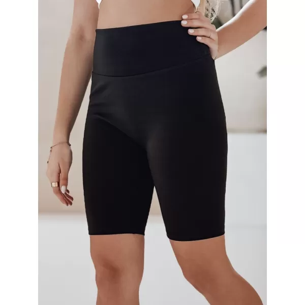  Dámské kraťasy DSTREET SOFT AND FIT SY0420 ČERNÁ 