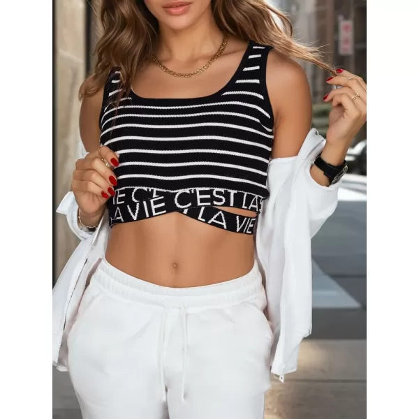  Dámské triko DSTREET LA VIE CEST RY2314 ČERNÁ 