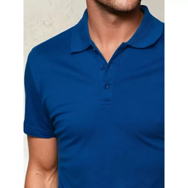  Pánské polo triko DSTREET PX0551 MODRÁ 