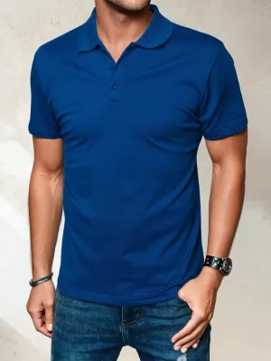 Pánské polo triko DSTREET PX0551 MODRÁ