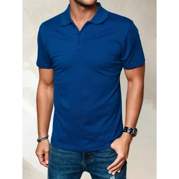  Pánské polo triko DSTREET PX0551 MODRÁ 