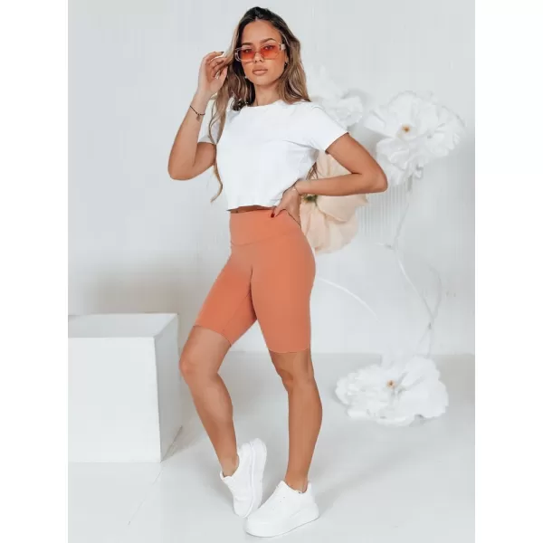  Dámské šortky DSTREET LOVIFIT SY0431 ORANŽOVÁ 