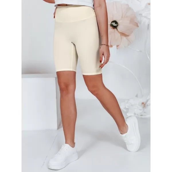  Dámské šortky DSTREET LOVIFIT SY0429 BÉŽOVÁ 