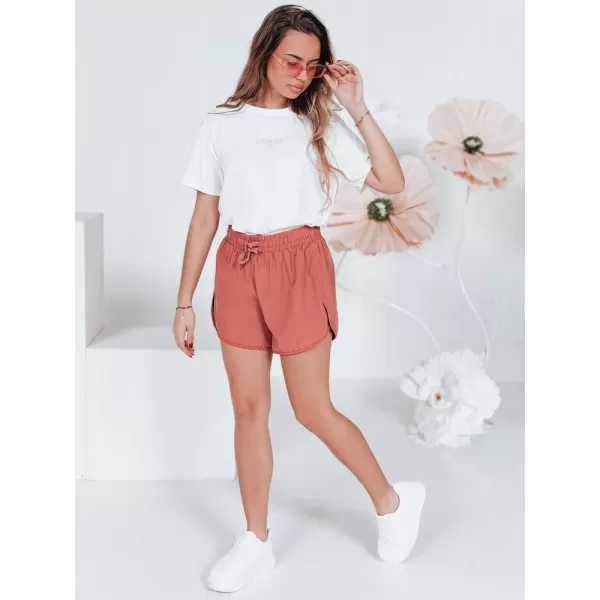  Dámské šortky DSTREET MISSRUN SY0426 RŮŽOVÁ 
