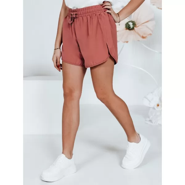  Dámské šortky DSTREET MISSRUN SY0426 RŮŽOVÁ 